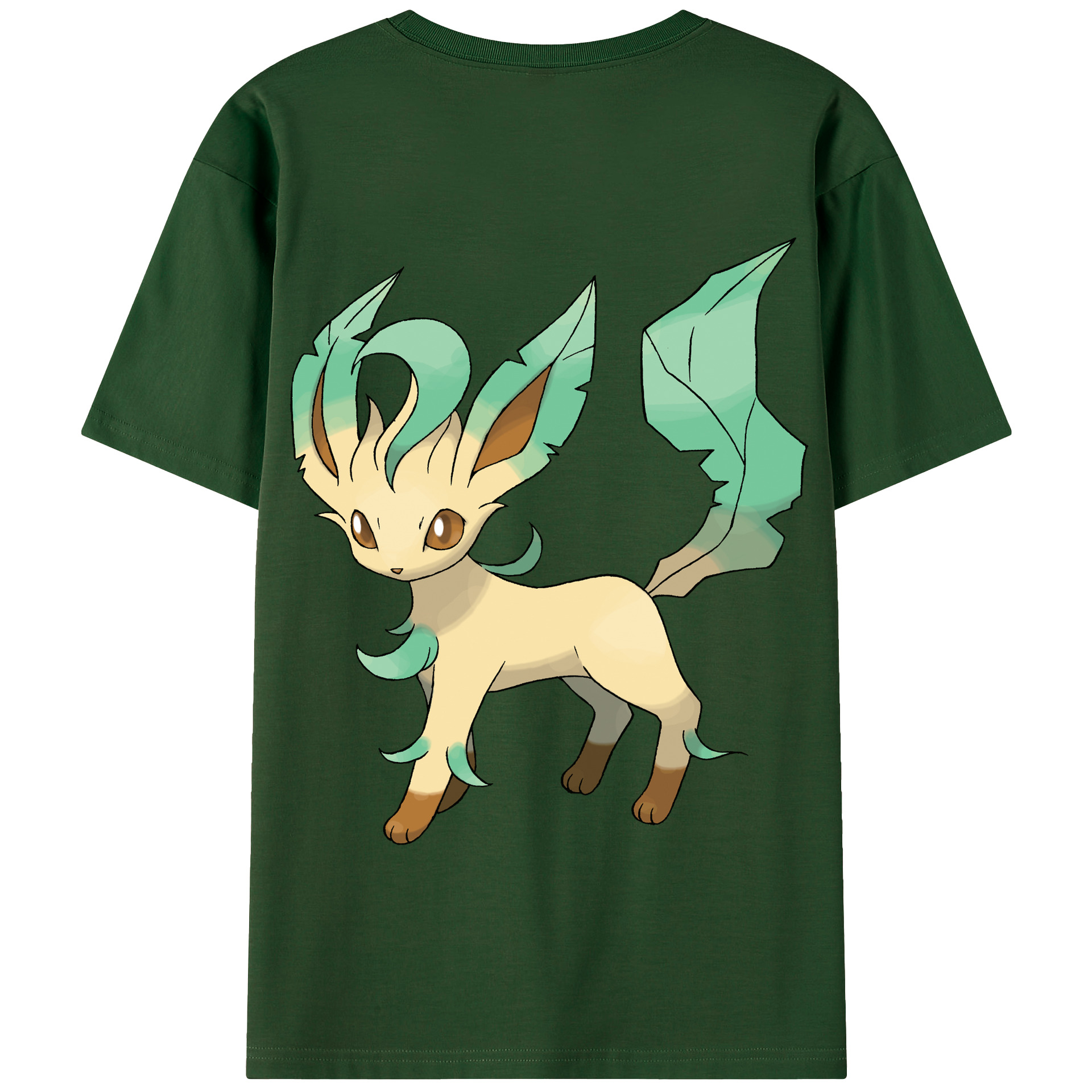 （画像用） ポケットモンスター Pokémon 綿100％半袖Tシャツ（背面プリント）